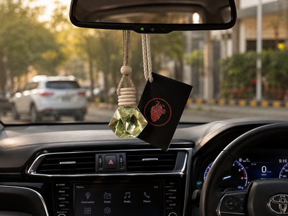 O CULT French Kiss Breeze Premium Car Fragrance, Oil, Hanging Air Freshener, Toxin-free oil, Lasts up to 90 Days, 10ml
