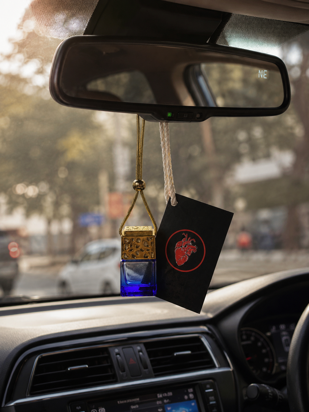 OCULT Ocean Blue Luxury car perfume | Long Lasting Car Fragrance | (Last Upto 90 Days) Toxin-Free Oil,10 ml.